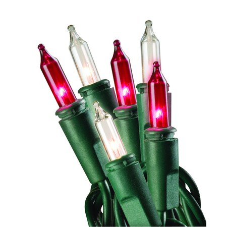 Celebrations Celebrations Red Incandescent Mini Multicolored 100 ct String Christmas Lights 20 ft. 4005-71